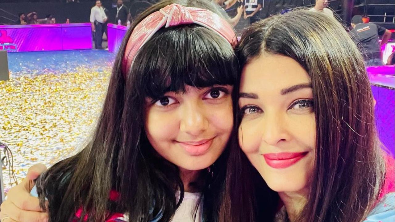 The mother-daughter duo celebrated the victory by taking a cute selfie together. The photo was shared by mommy, Aishwarya on her Instagram which caught everyone's attention for all the right reasons.